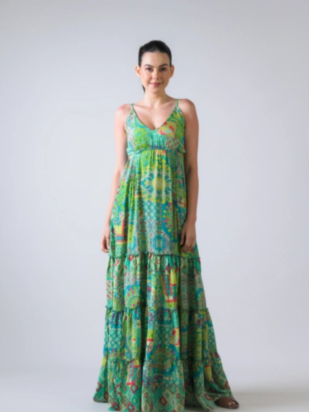 11.) Rhea Style Print Dress - Picture 6 of 10